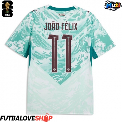 Dres Portugalsko Joao Felix #11 Preč MS 2026 Krátky Rukáv